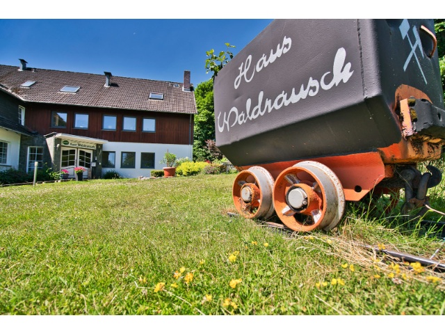 Hotel Waldrausch Bergwerkslore