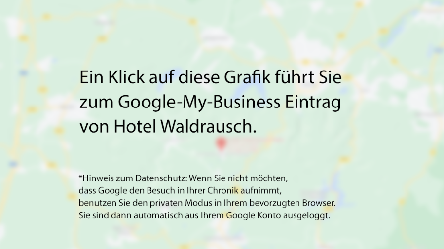 Externer Link zu Hotel Waldrausch Google My Business