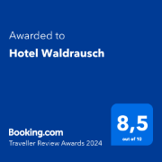 Hotel Waldrausch 2024 Award booking.com